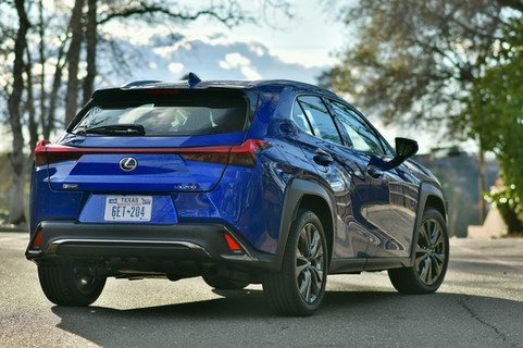 ultrasonic blue mica 2021 Lexus UX 200 F Sport