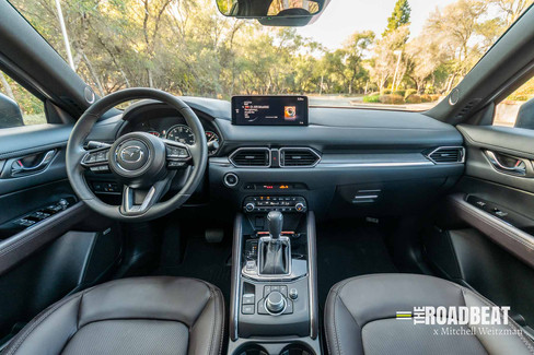 2022 Mazda CX-5 signature interior