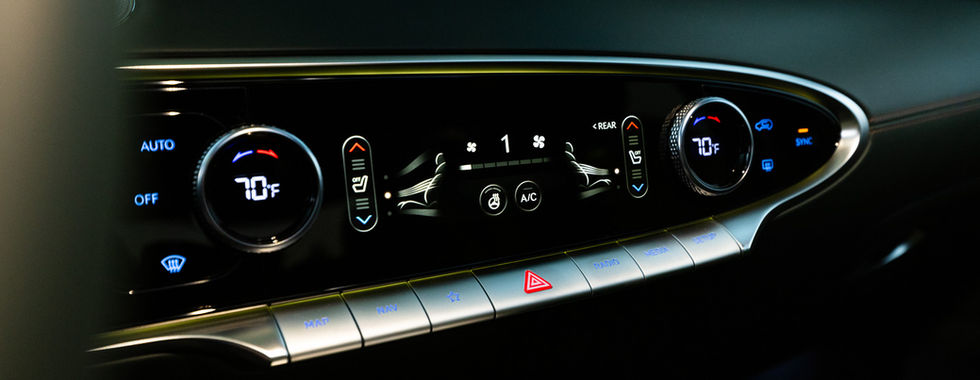 2023 Genesis GV70 review interior detail