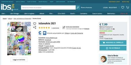 IoSonoArte diventa un catalogo artistico on line ed una mostra.