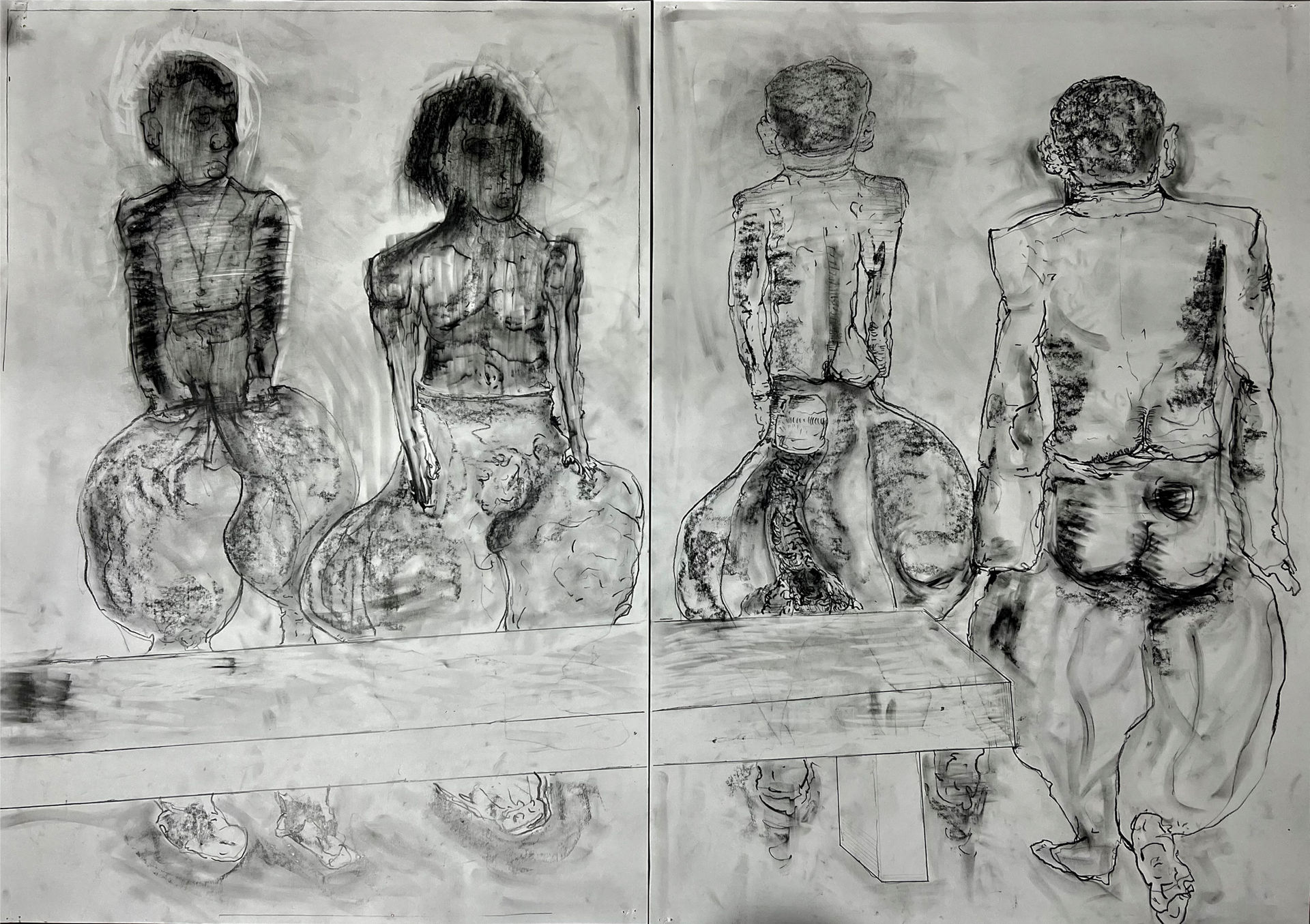dehumanisation through catwalks and fashion and contemporary art and artificial intelligence - runway.