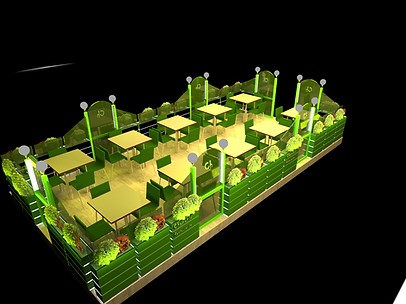 Freixo, terrazas, jardineras, jardineras modulares, restaurantes, hoteles, jardines, clubes, playa, árboles, espacios, naturaleza, esponjas, iluminación, leds, ocio, placer, mesas, sillas