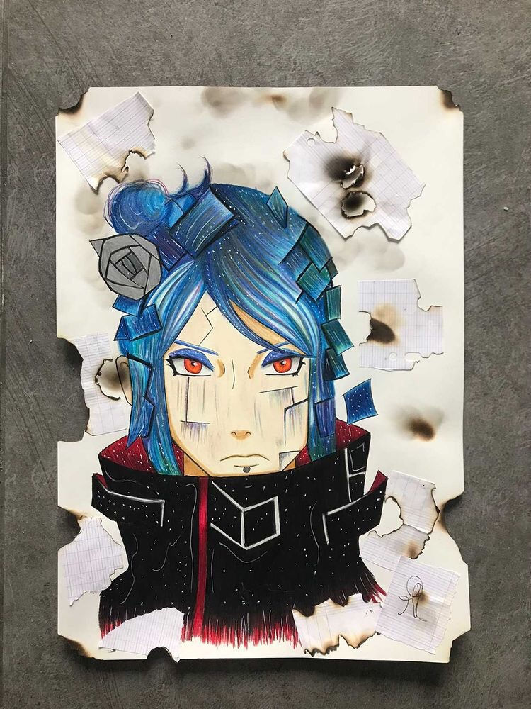 Konan dessin original A3