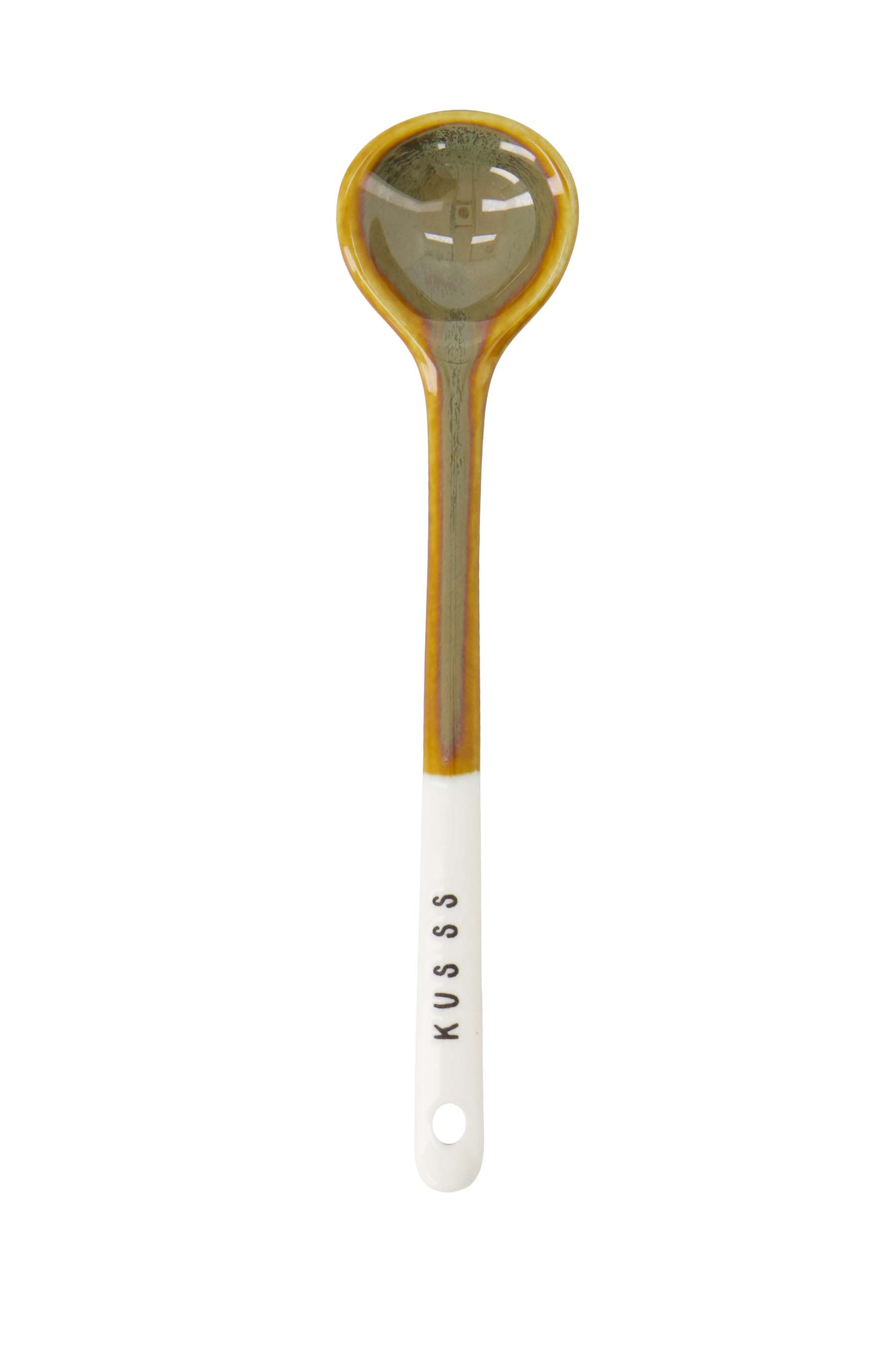 Keramiek lepeltje Kusss