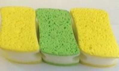 Sponge Scourer with Cellulose