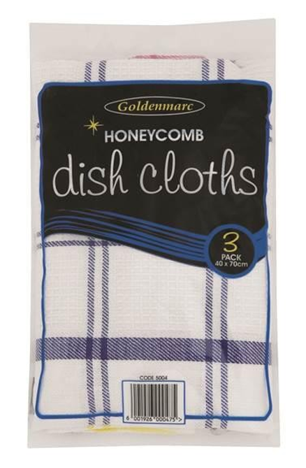 Dish Cloth Honeycomb Toweling