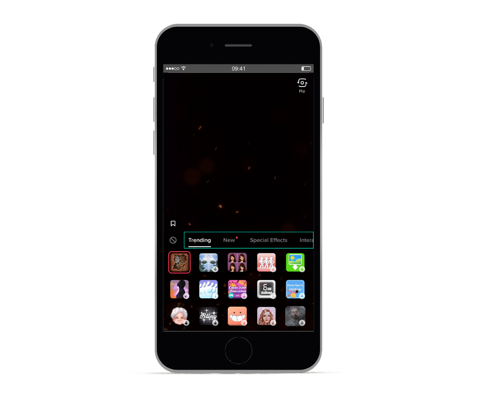 TikTok Effects Section growthtale