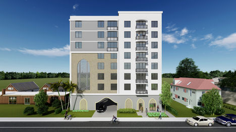 Ali Baba Apartments, opa-locka, multi-family, affordable housing, workforce, midrise, construction, south florida, real estate, flux architects, eddie seymour, edgar gonzalez, allen vandersluis