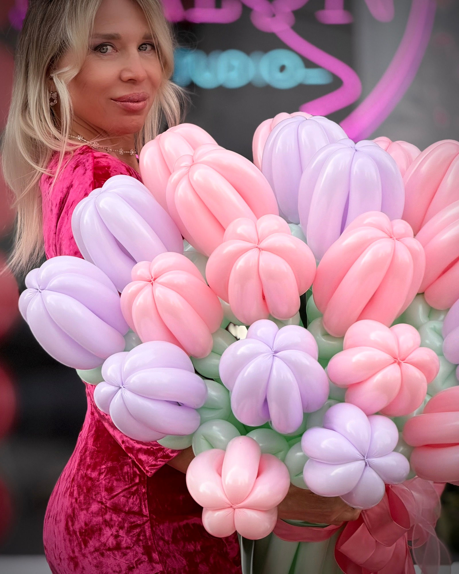 Lale Balon Buketi