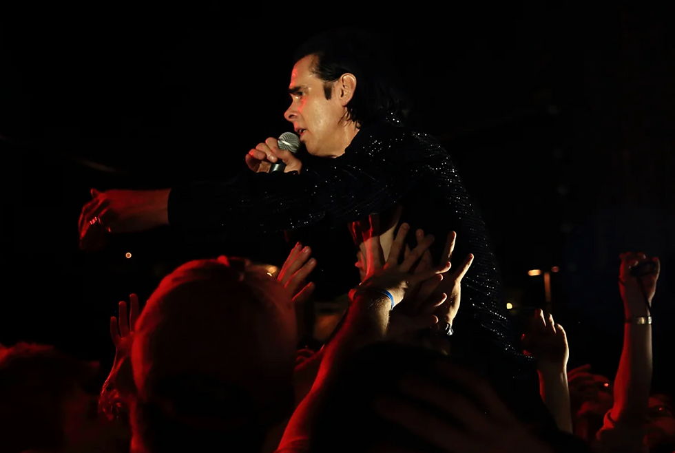 Nick Cave photo by Nikolitsa Boutieros
