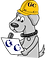 dog logo grooming cars
