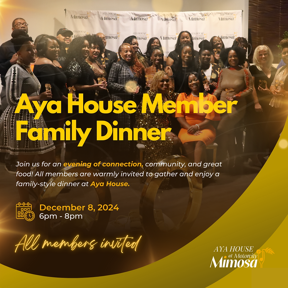 Aya house Family Dinner