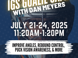 IGS Goalie Camp: Dominate the Net This Summer