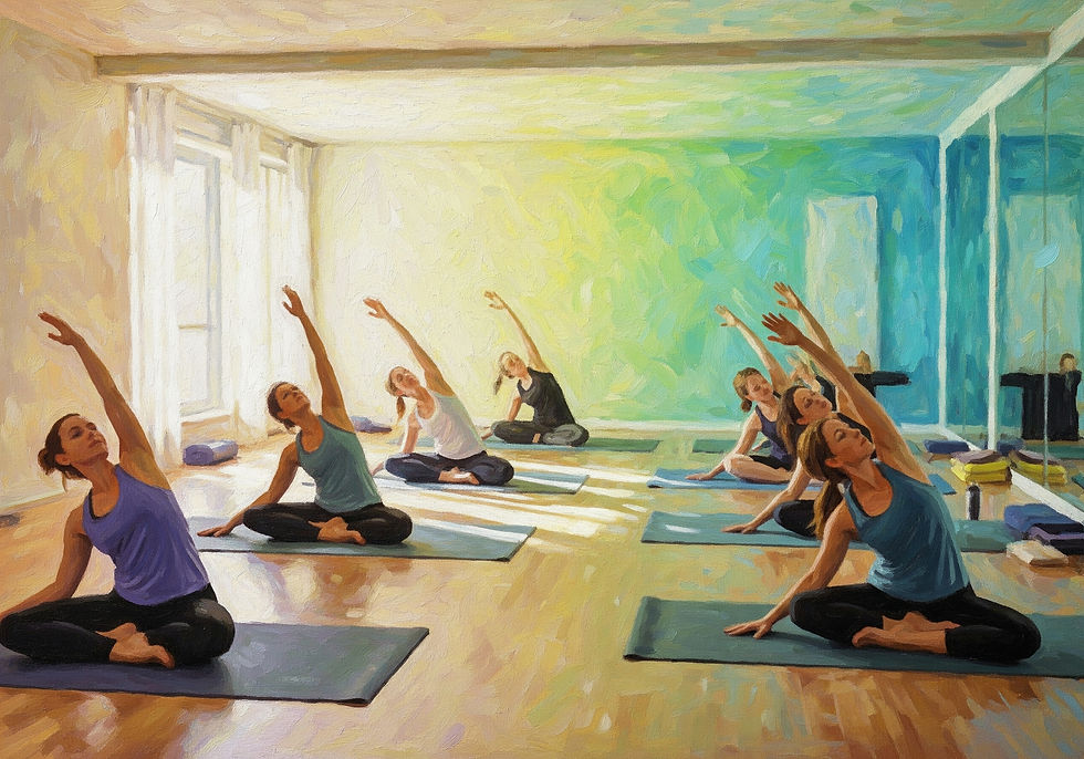 Yin yoga dersleri Karuna Yoga'da