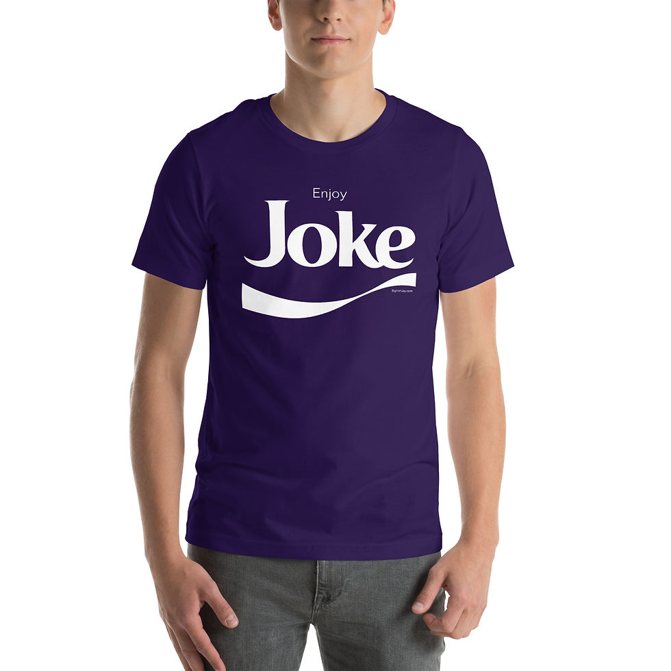Thumbnail: Enjoy Joke - Short-sleeve unisex t-shirt