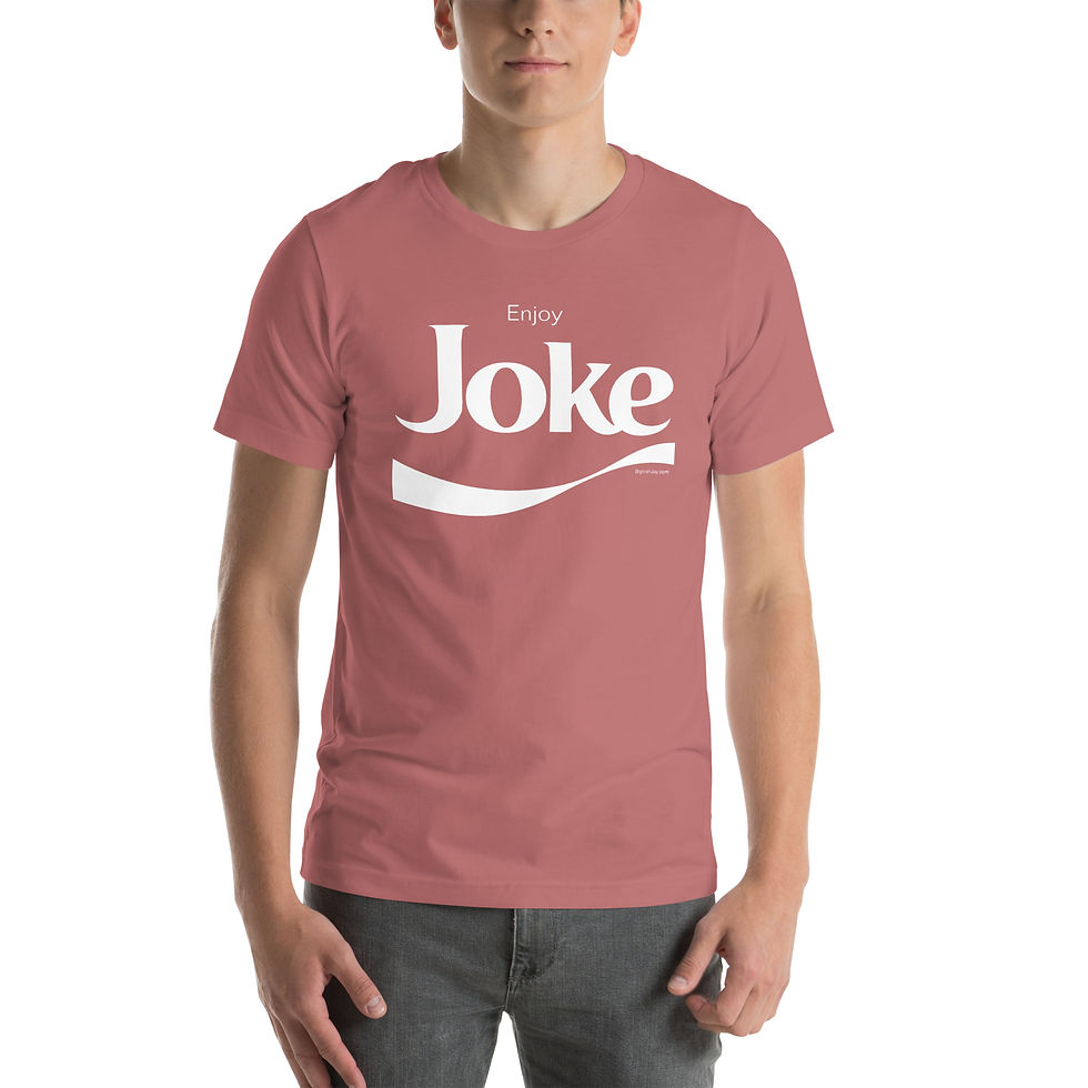 Thumbnail: Enjoy Joke - Short-sleeve unisex t-shirt