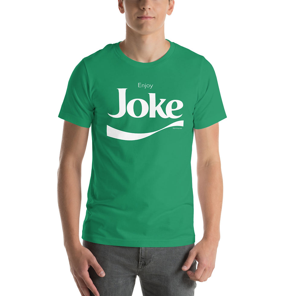 Thumbnail: Enjoy Joke - Short-sleeve unisex t-shirt