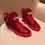 Thumbnail: Men Embossed Crocodile High Top Sneakers
