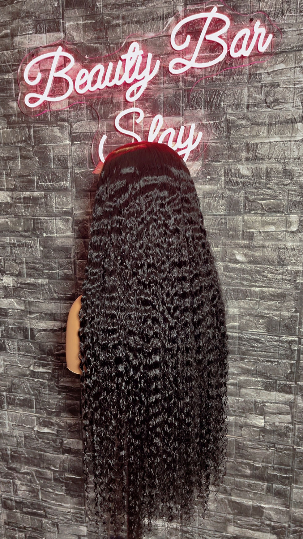Thumbnail: 32” 5x5 HD Burmese Curly Wig 💕