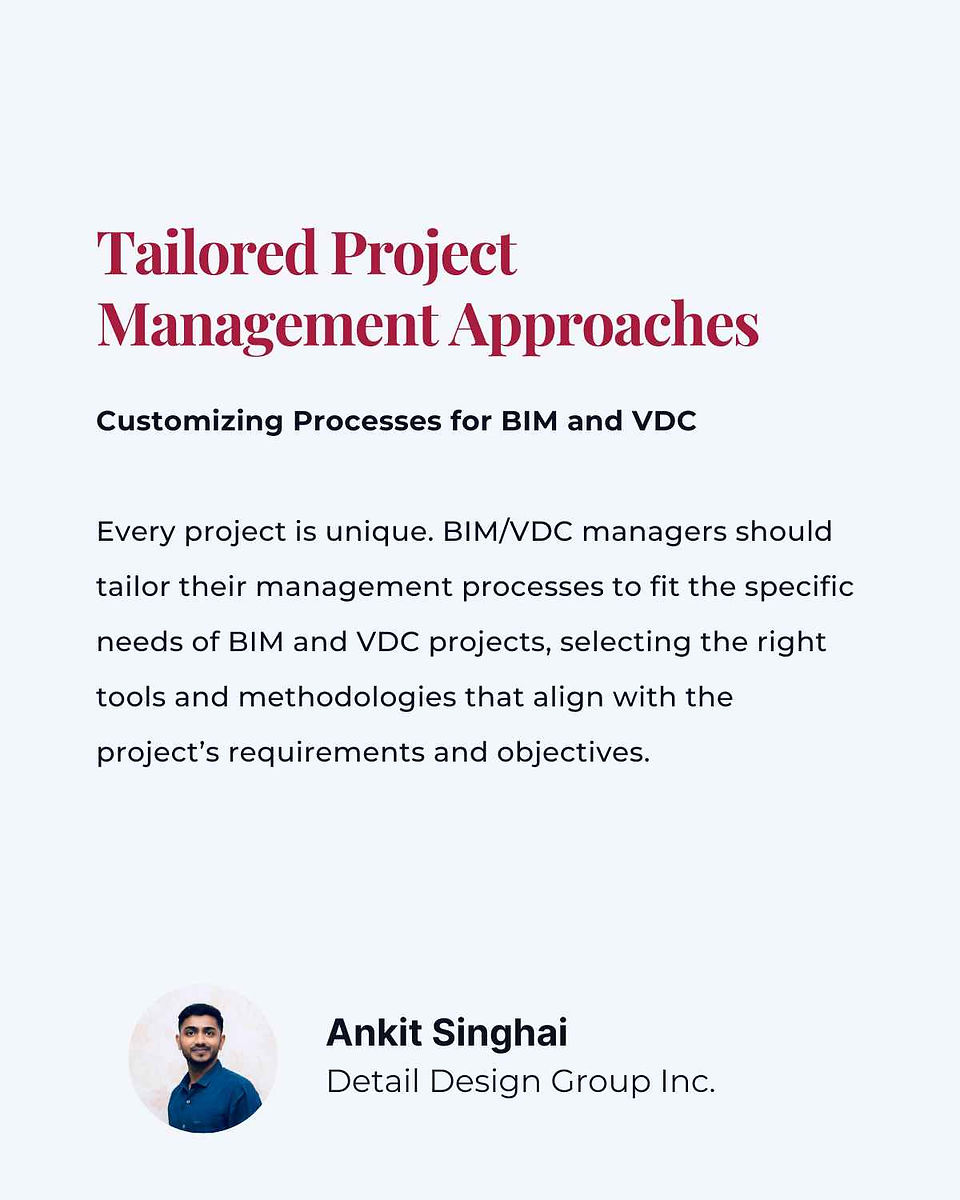 Article graphic for “The Ultimate Guide to Integrating PMBOK Principles of Project Management Best Practices with BIM and VDC,” highlighting VDC and BIM coordination.