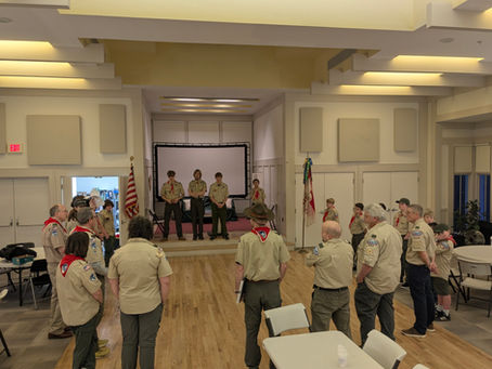 Welcoming our New Scouts