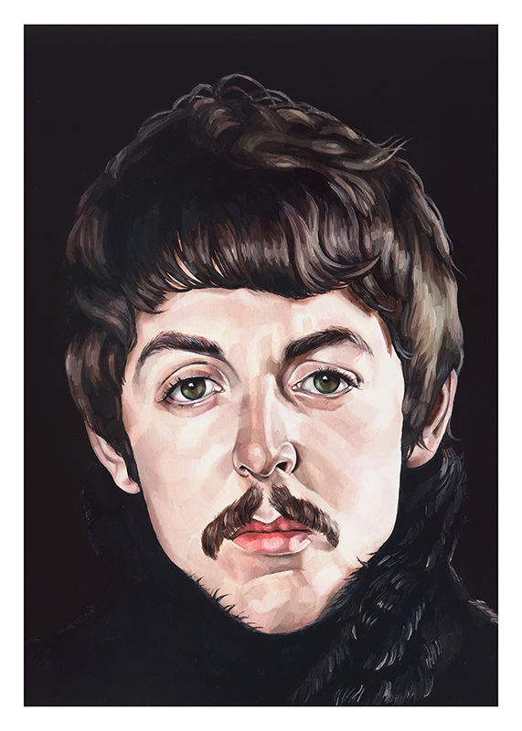 Thumbnail: Beatles Strawberry Fields - Set of 4 Prints