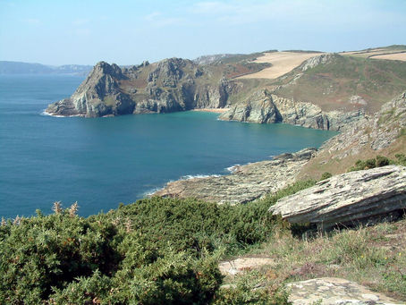 The =South Hams coast is always a good place to be ijn a heatwave