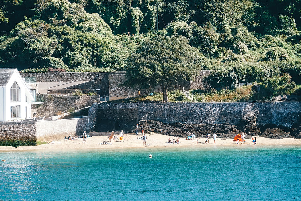 One of the beaches at East Prtlemouth