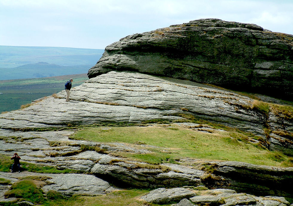 The rocks at Haytor