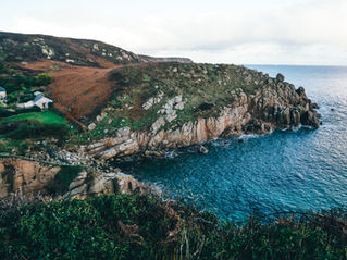 The cliffs at Porthgwarra