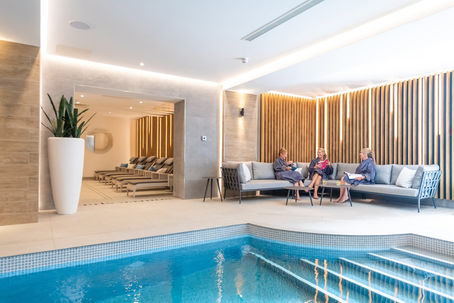 Indoor swimming pool. Victoria Hotel, Sidmouth