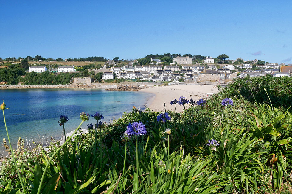 Porthcressa Beach, St Marys, Isles of Scilly
