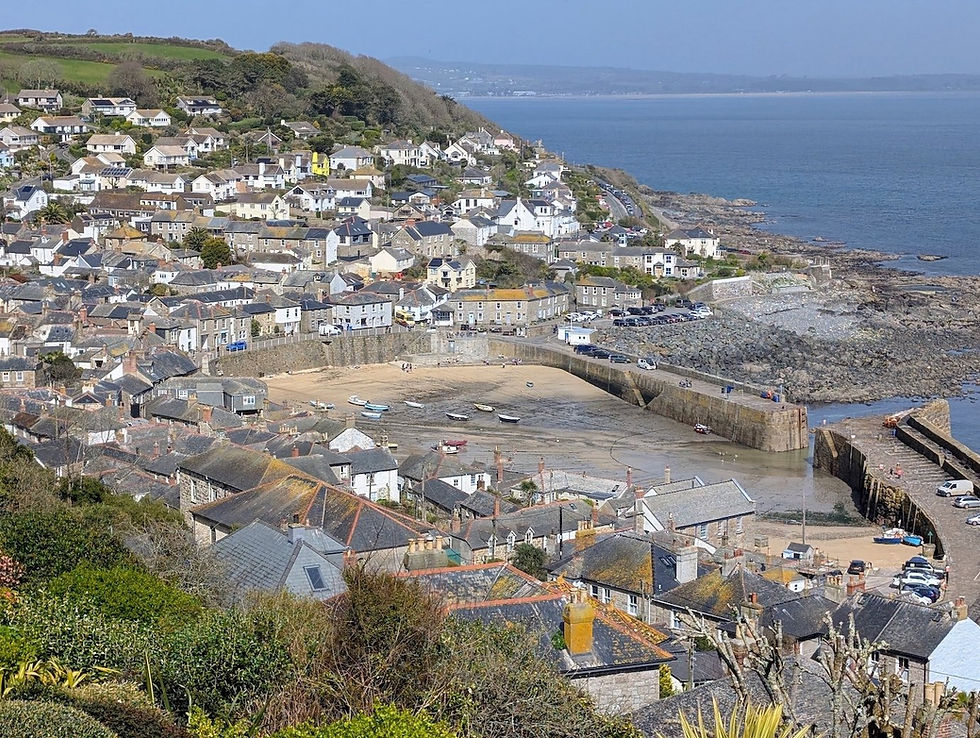 The Cornish harbour village of Mousehole