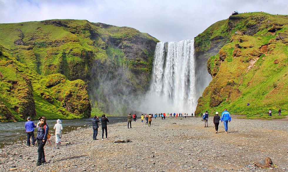 Skogafoss waterfall, Iceland