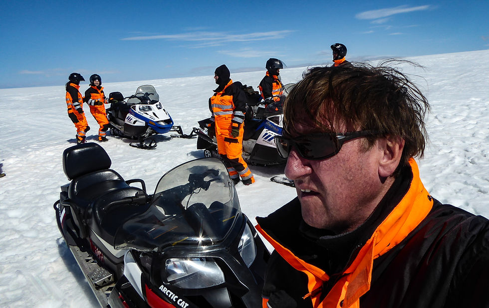 Travel writer Martin Hesp on the spectacular Mýrdalsjökull glacier