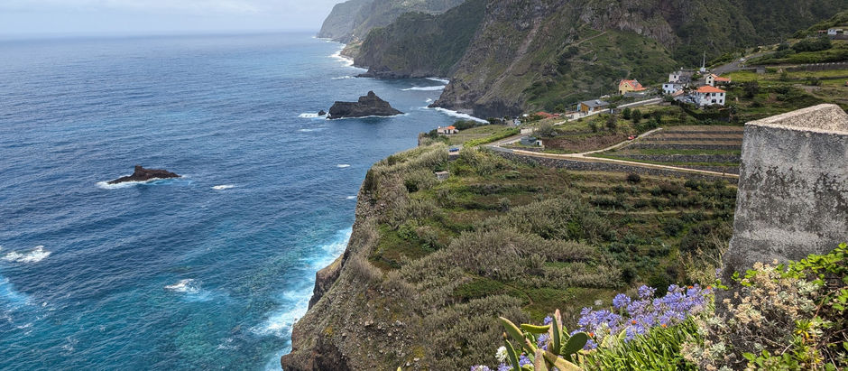 A view along Madeira's dramatic north coast