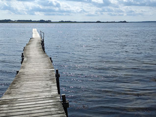 A jetty in Denmark's Kystlandet region