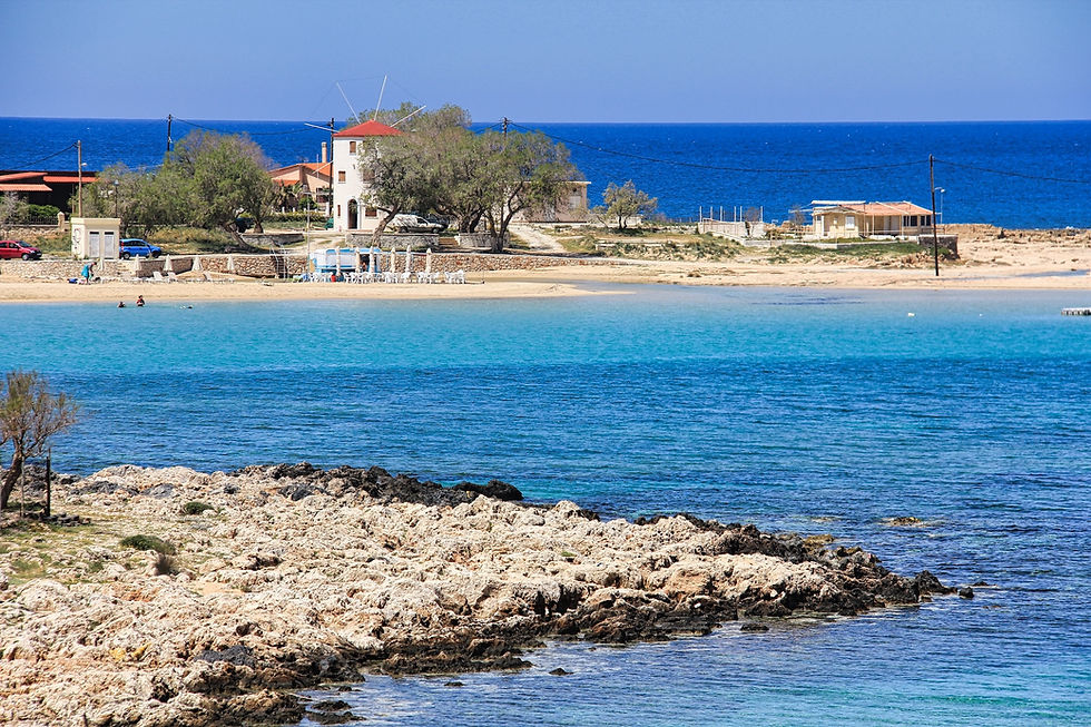 Stavros Beach, otherwise known as the Zorba Beach, Crete