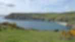 The coast at Lansallos, Cornwall
