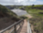Coast path at Kennack Sands