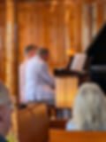 Two passengers provide professional level music on the Sea Cloud Spirit