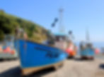 Fishing boats at Cadgwith cove