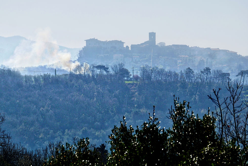 Classic Tuscan countryside