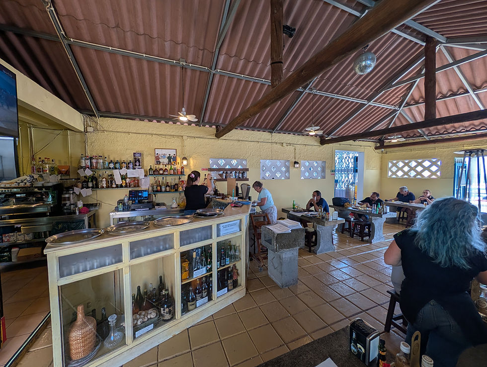 The Mercado Velho - a small, basic, but hugely popular (with locals), restaurant right in the heart of Vila Baleira