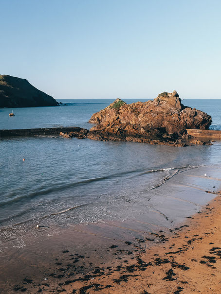 Happiness at Hope Cove