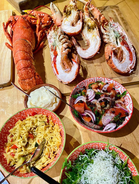 Fabulous seafood served by Indulgence Catering