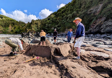 The Fine Art of Sandcastle Building (And a Wild Seaside Feast)