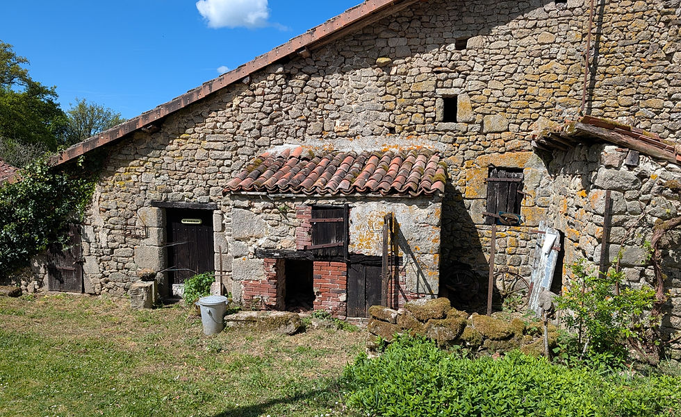 Wonderful old buildings at Montrol-Sénard, a “village-musée”