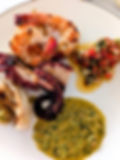 Excellent seafood aboard The Sea Cloud Spirit