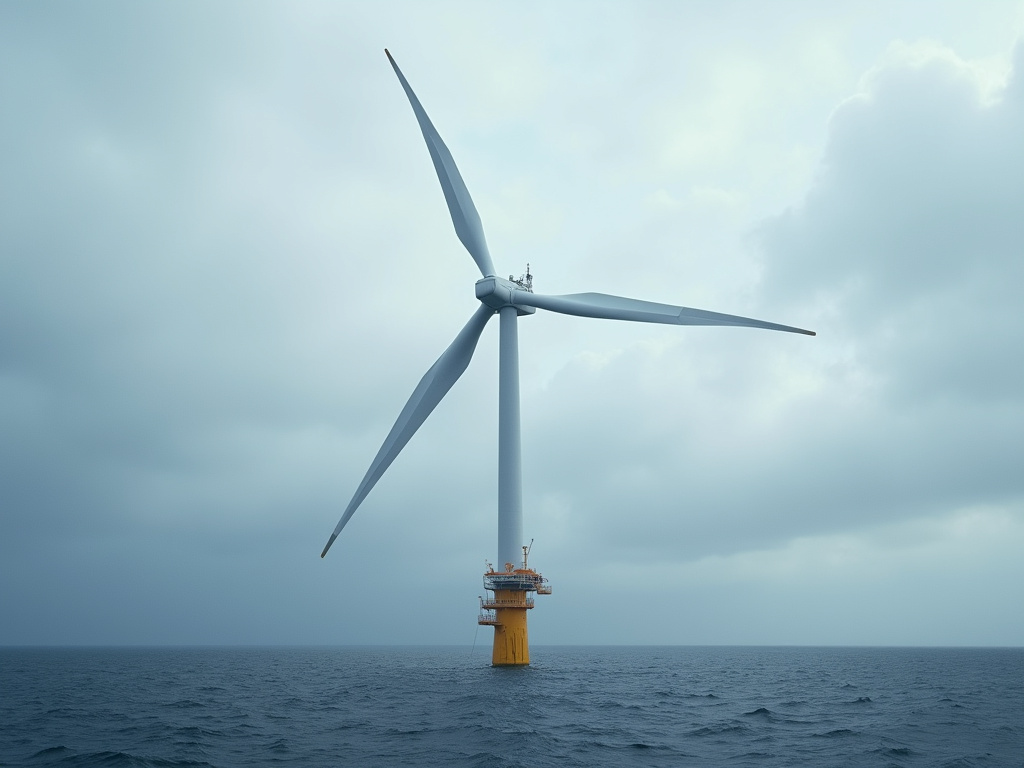 Wind Turbine at Sea